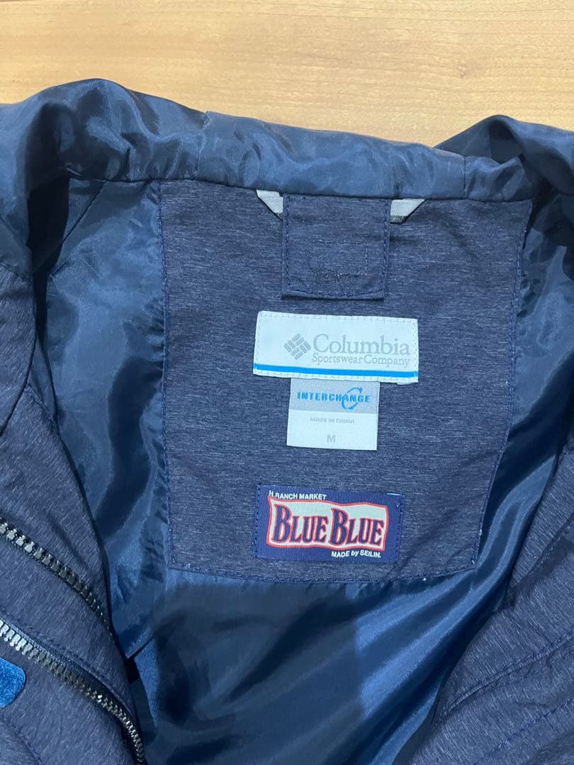 Columbia Blue Blue ネイビー M