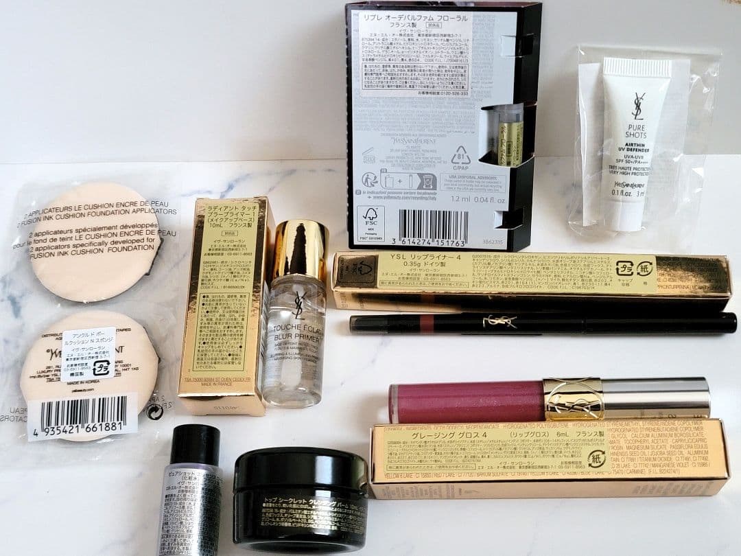 イヴサンローラン コスメ 香水 美容液 まとめ売り ノベルティデパコス化粧品