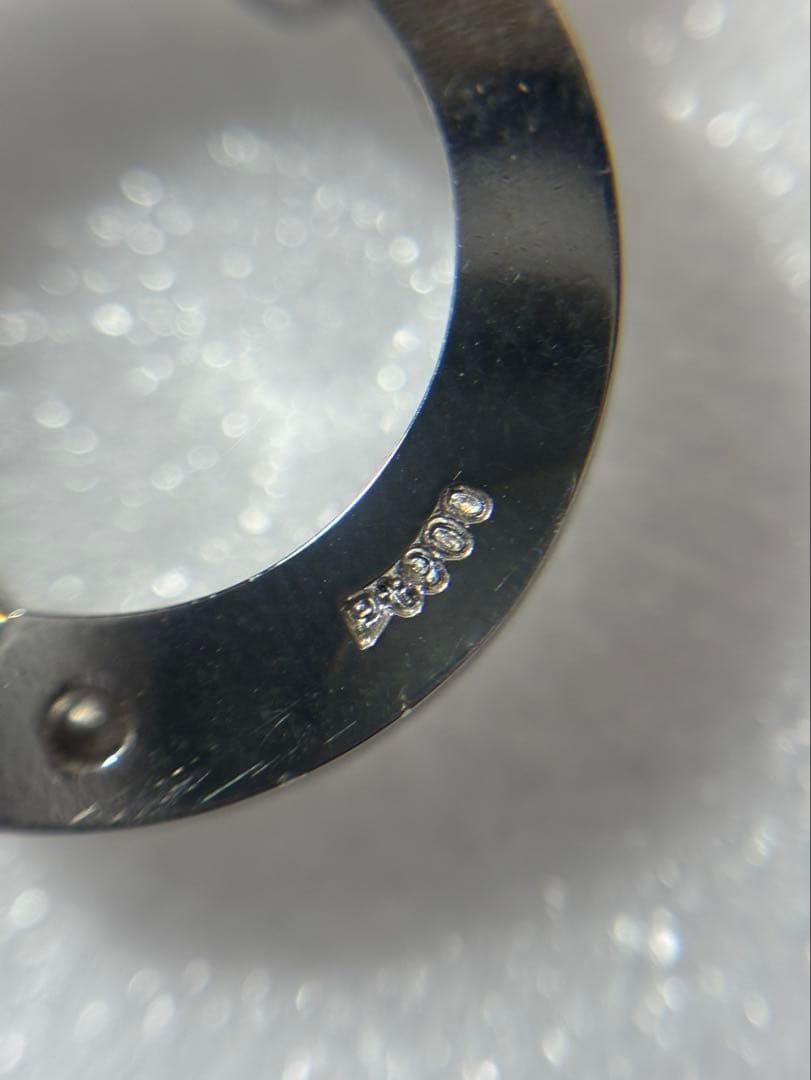 【PT900 /ネックレストップ 】 ダイヤモンド 0.206ct