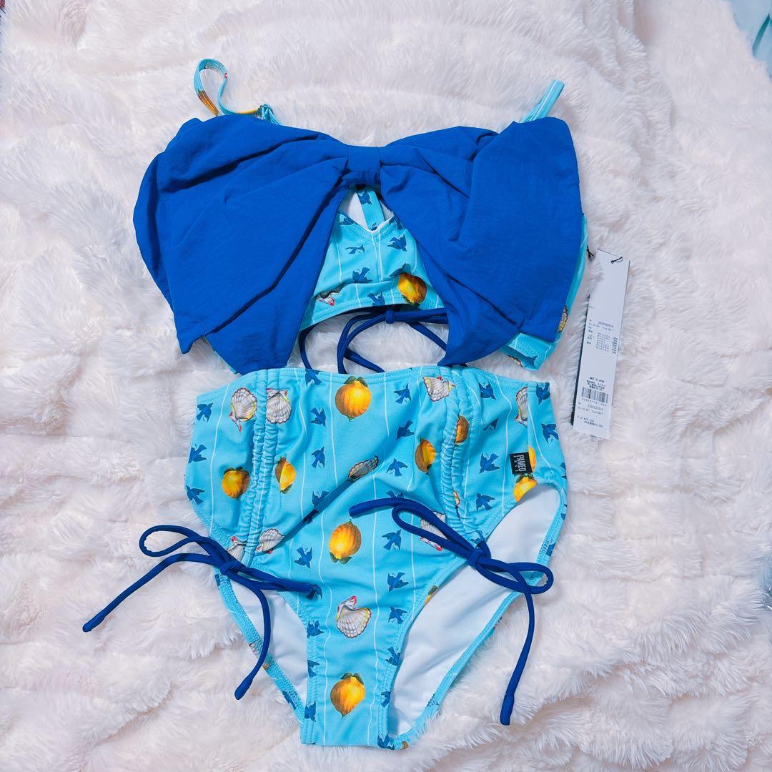 PAMEO POSE Big Bow Bikini 水着 ビキニ レモン リボン