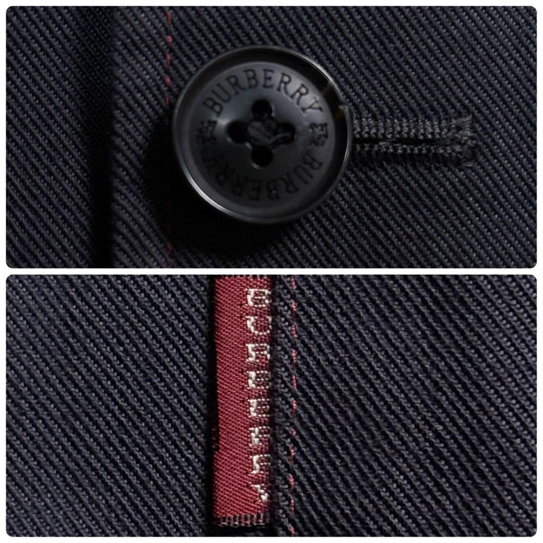 バーバリー カバーオール ジャケット デニム調 ノバチェック