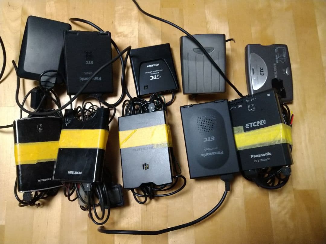 ETC車載器10個　普通車外し