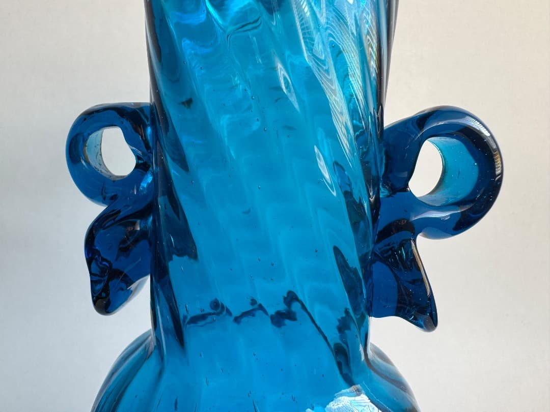 小谷眞三　倉敷ガラス　花瓶