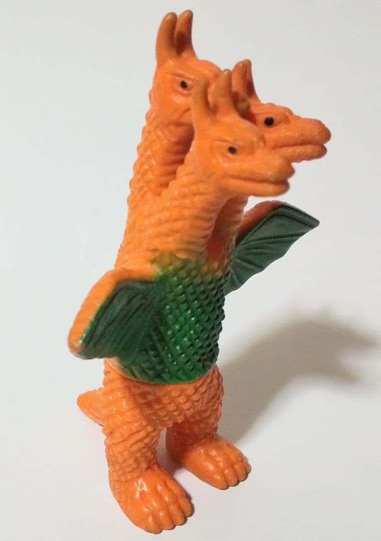 テロン ブルマァク キングギドラ ソフビ 当時物 怪獣 ソフビ ゴジラ