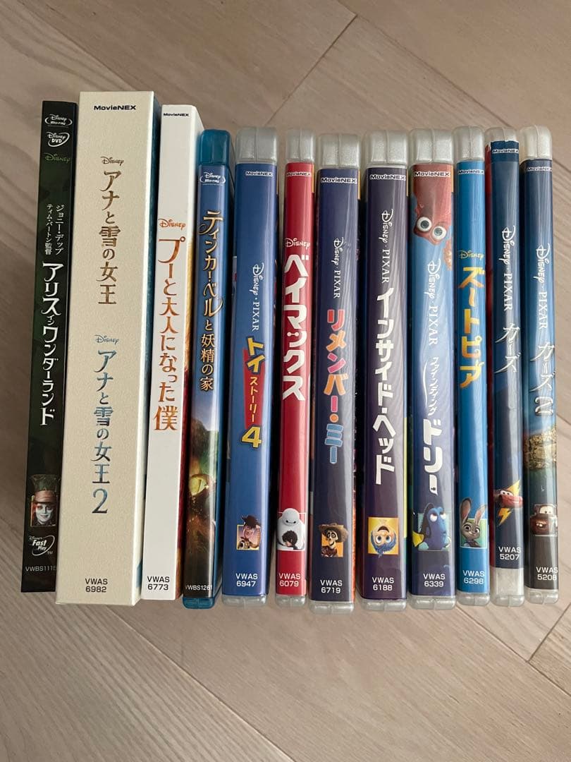 ディズニーブルーレイ　DVD 12作品　【まとめ売り】