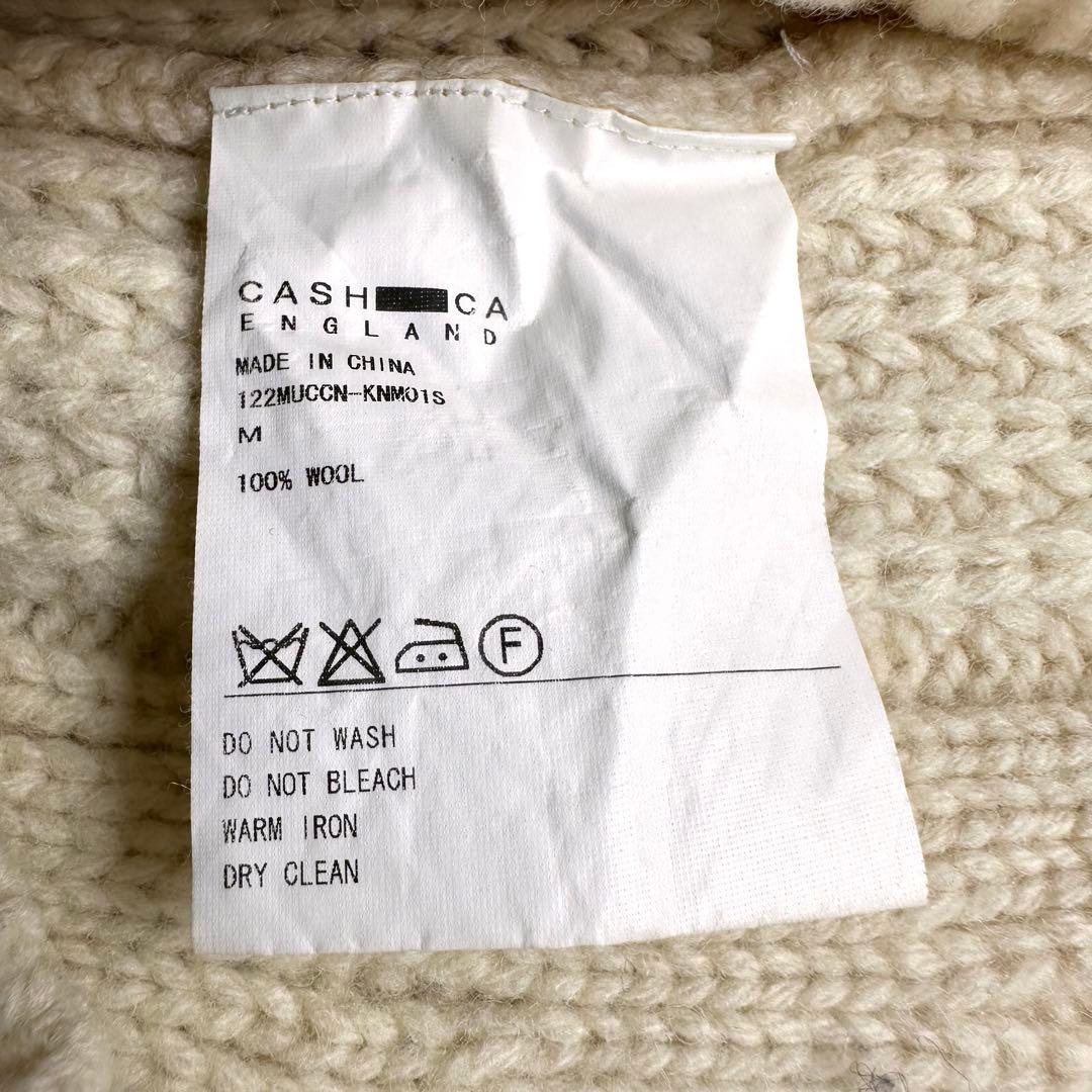 NEIGHBORHOOD X CASH CA フィッシャーマン ニット (M)