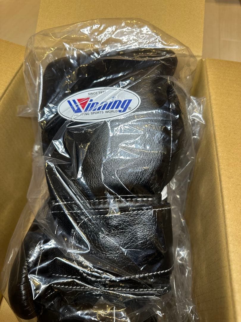 【新品】Winning ボクシンググローブ 8oz ブラック