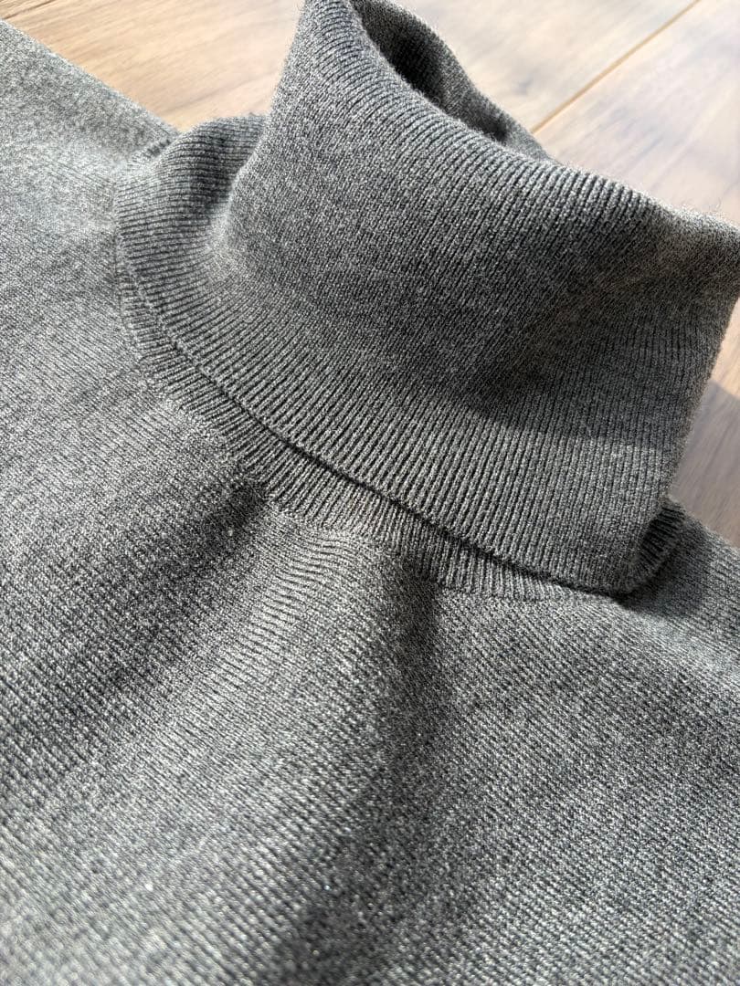 BEARDSLEY2025ニットコンビギャザー ワンピース