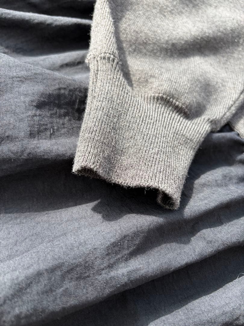 BEARDSLEY2025ニットコンビギャザー ワンピース