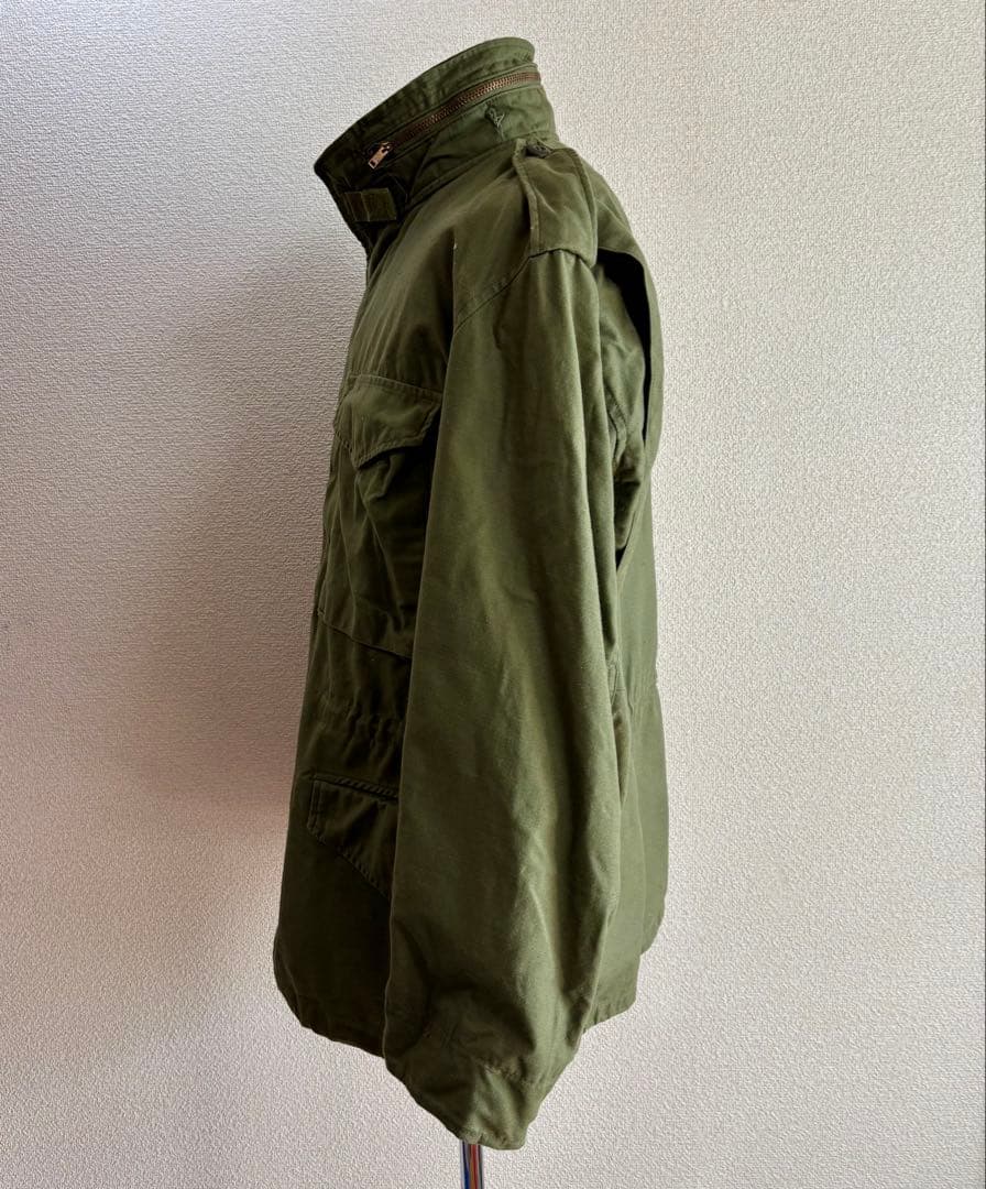 70s 米軍実物 U.S.ARMY M-65 3rd LARGE-REGULAR