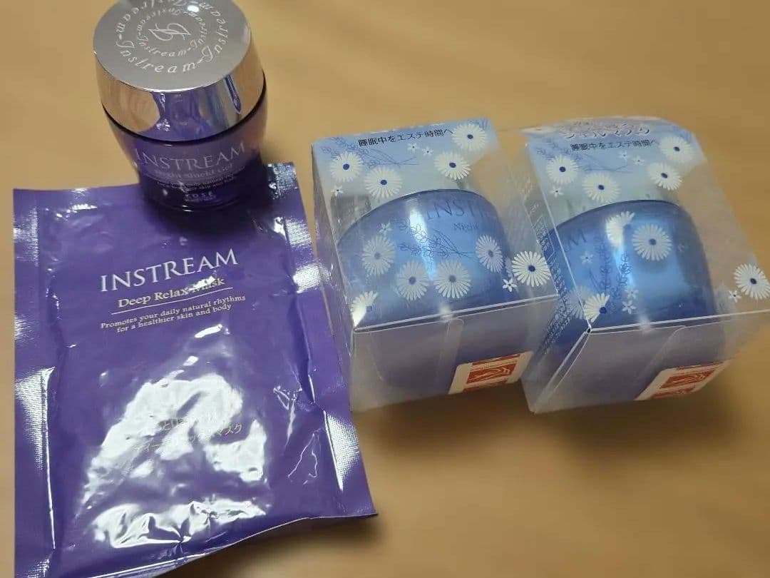 インストリームナイトシールドジェル パック 40g 3個セット　マスク１枚おまけ