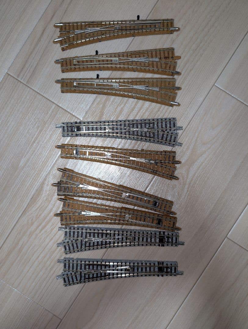 鉄道模型レール113本 13種類 Nゲージ