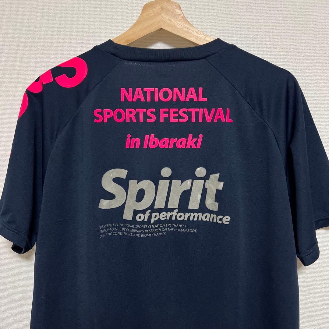 【人気カラー】デサント DESCENTE 国体 バレー Tシャツ XOサイズ