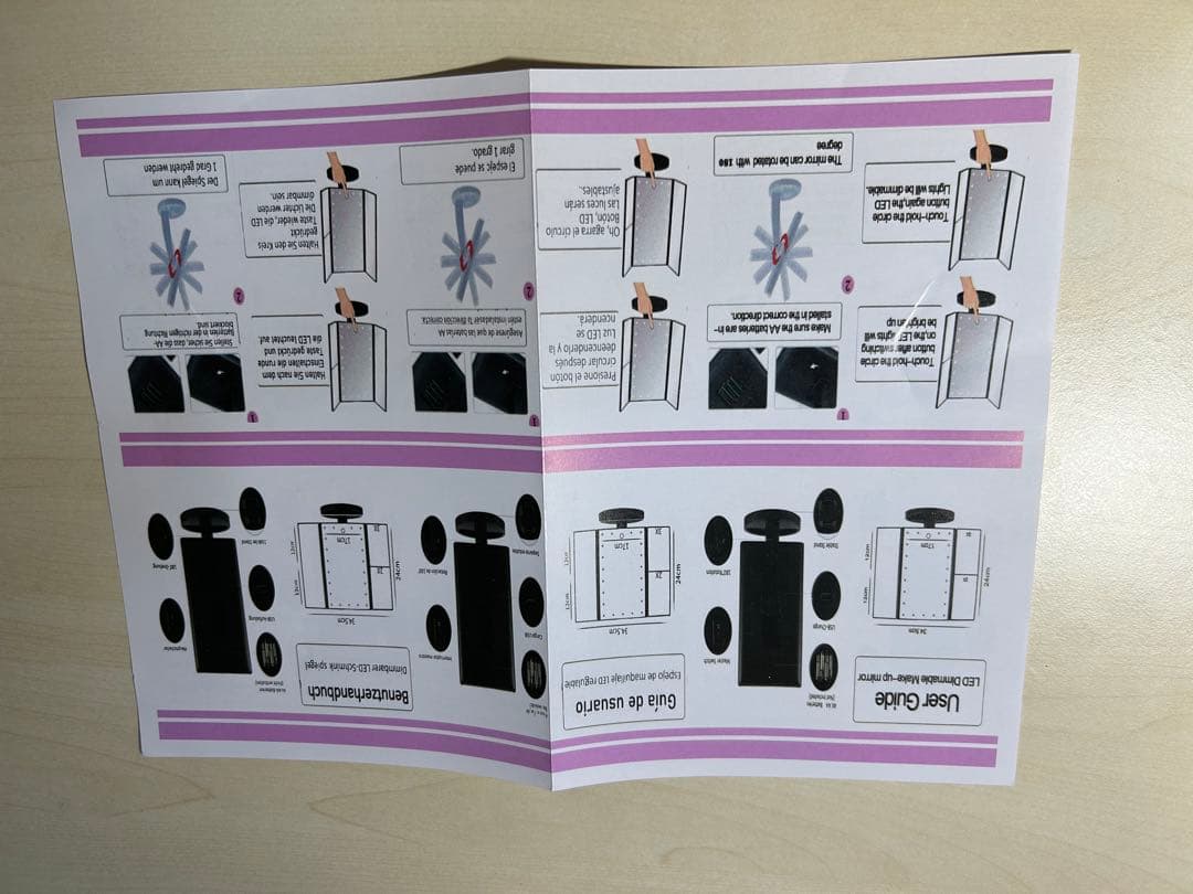 ミラースタンド（顔のサイズ）