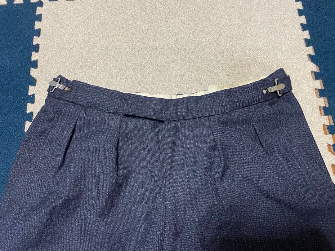 50s スラックス　コの字ジッパー　OPTI ユーロ　ヴィンテージ