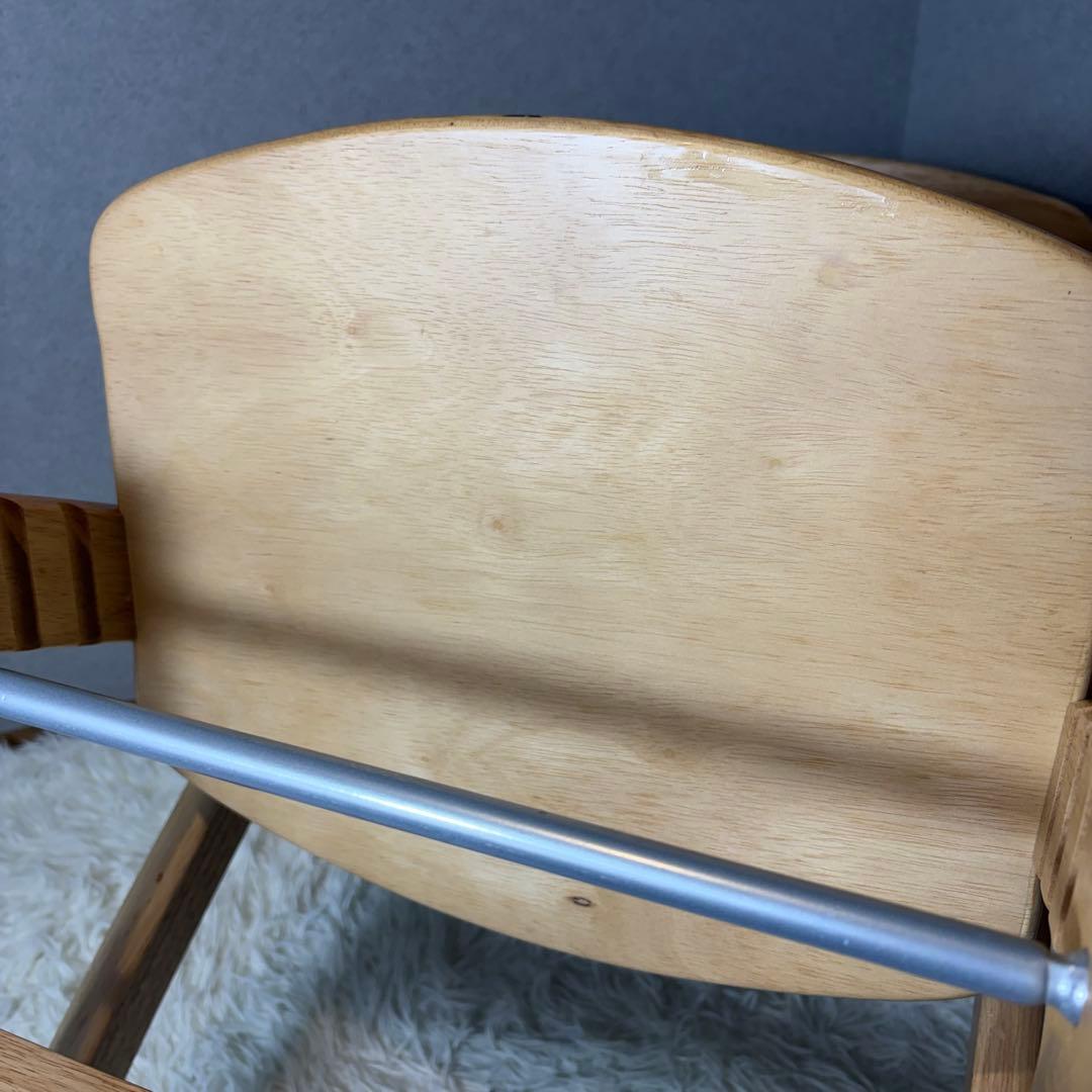 美品 大和屋　すくすくスリムプラスチェア　テーブル＆ガード付　六角レンチ付