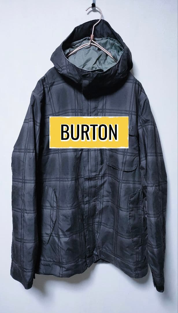 【バートン BURTON】スノーボードウェア スノボー ジャケット チェック