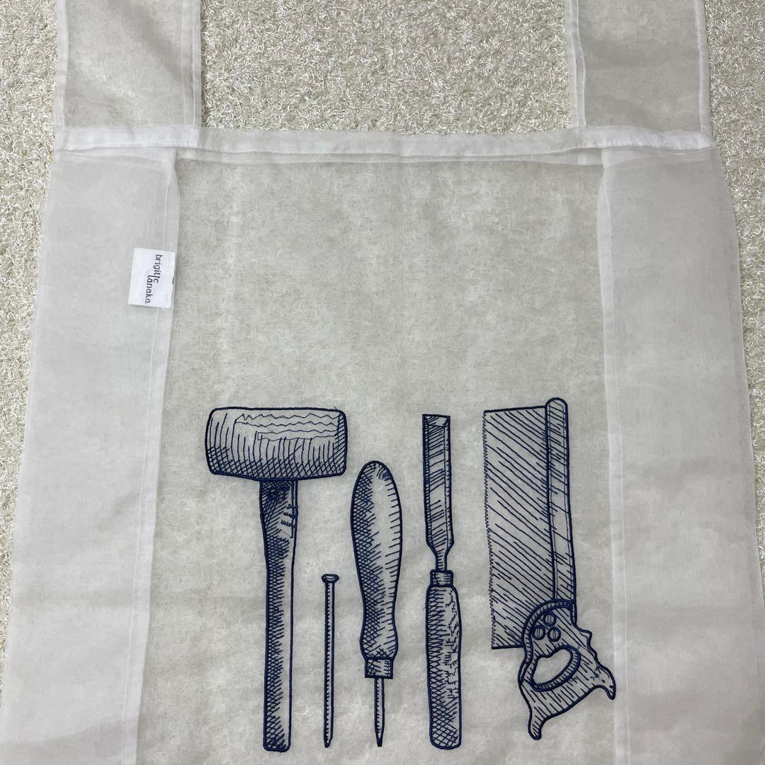 【新品未使用】BRIGITTETANAKA ブリジットタナカ　オーガンジーバッグ