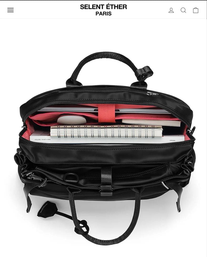 即日発送【美品】SELENT ETHER selentether バック4way