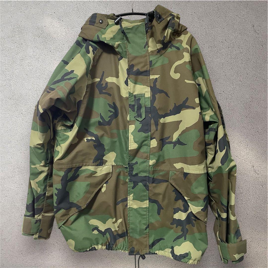 ジャケット・アウター ECWCS WOODLAND CAMO GORE-TEX PARKA L-R