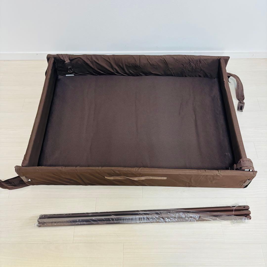 美品 アップリカ Aprica ココネル エアー プラス ベビーベッド ブラウン