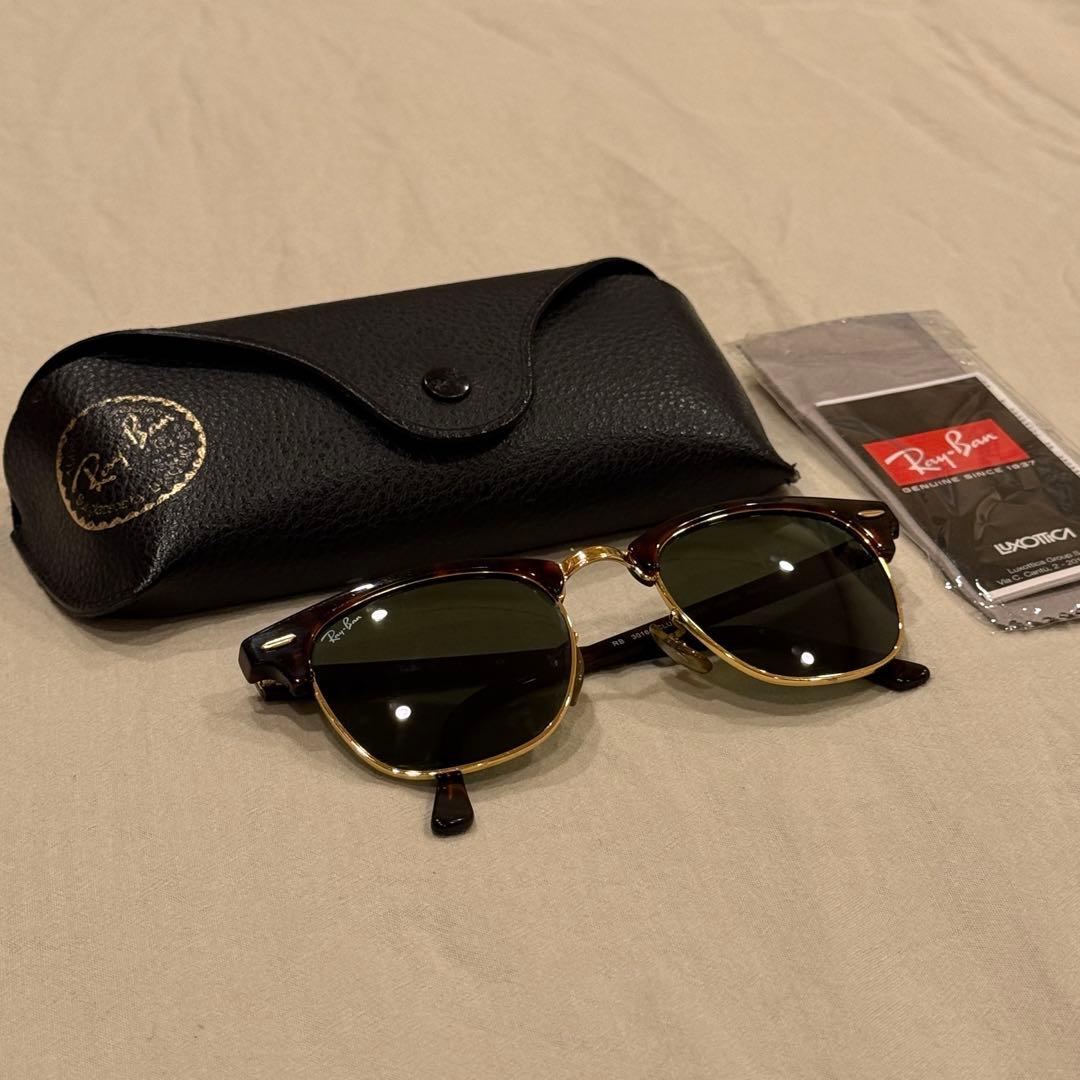 Ray-Ban RB3016 CLUBMASTER クラブマスター【美品】