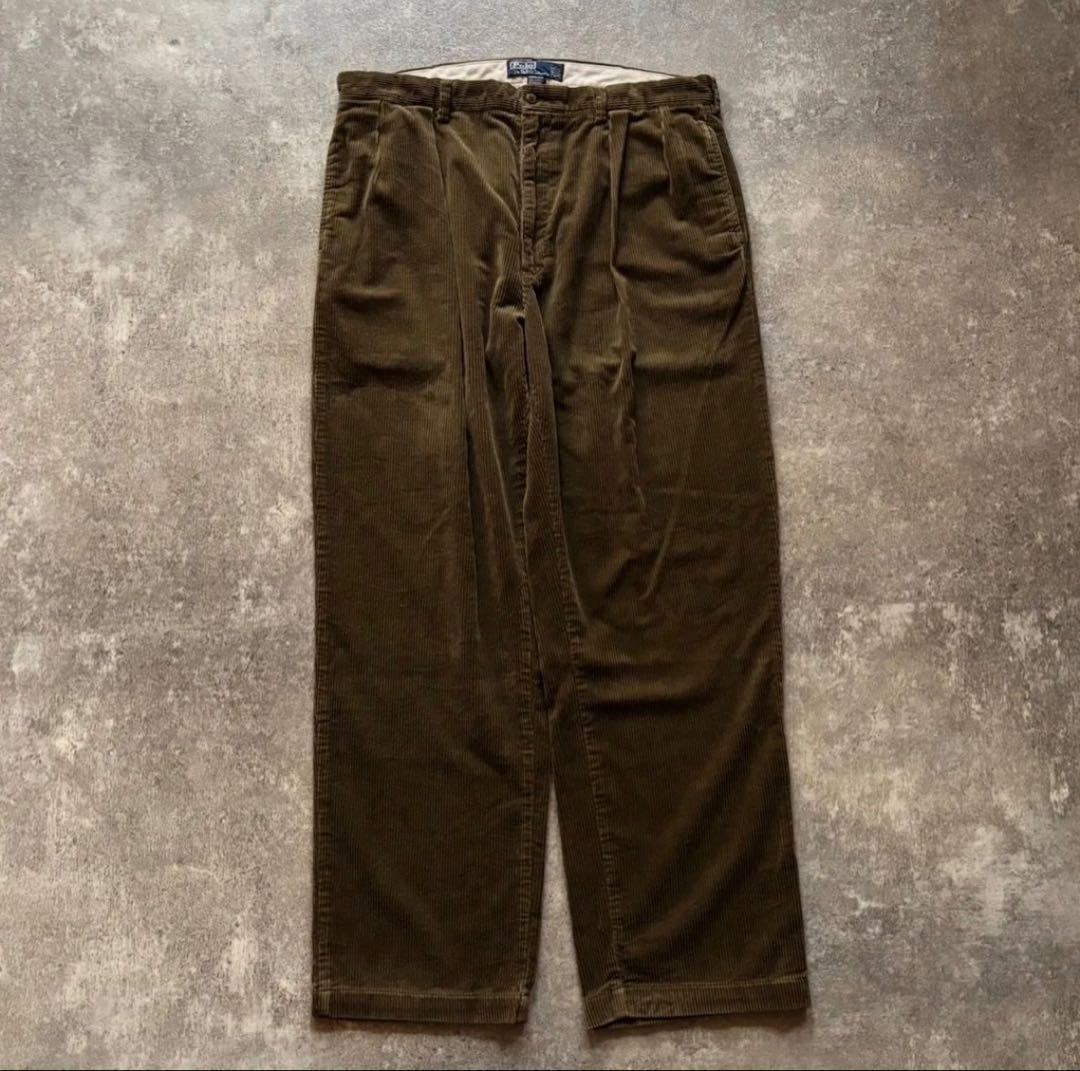 90s Polo by Ralph Laurenラルフローレンコーデュロイパンツ