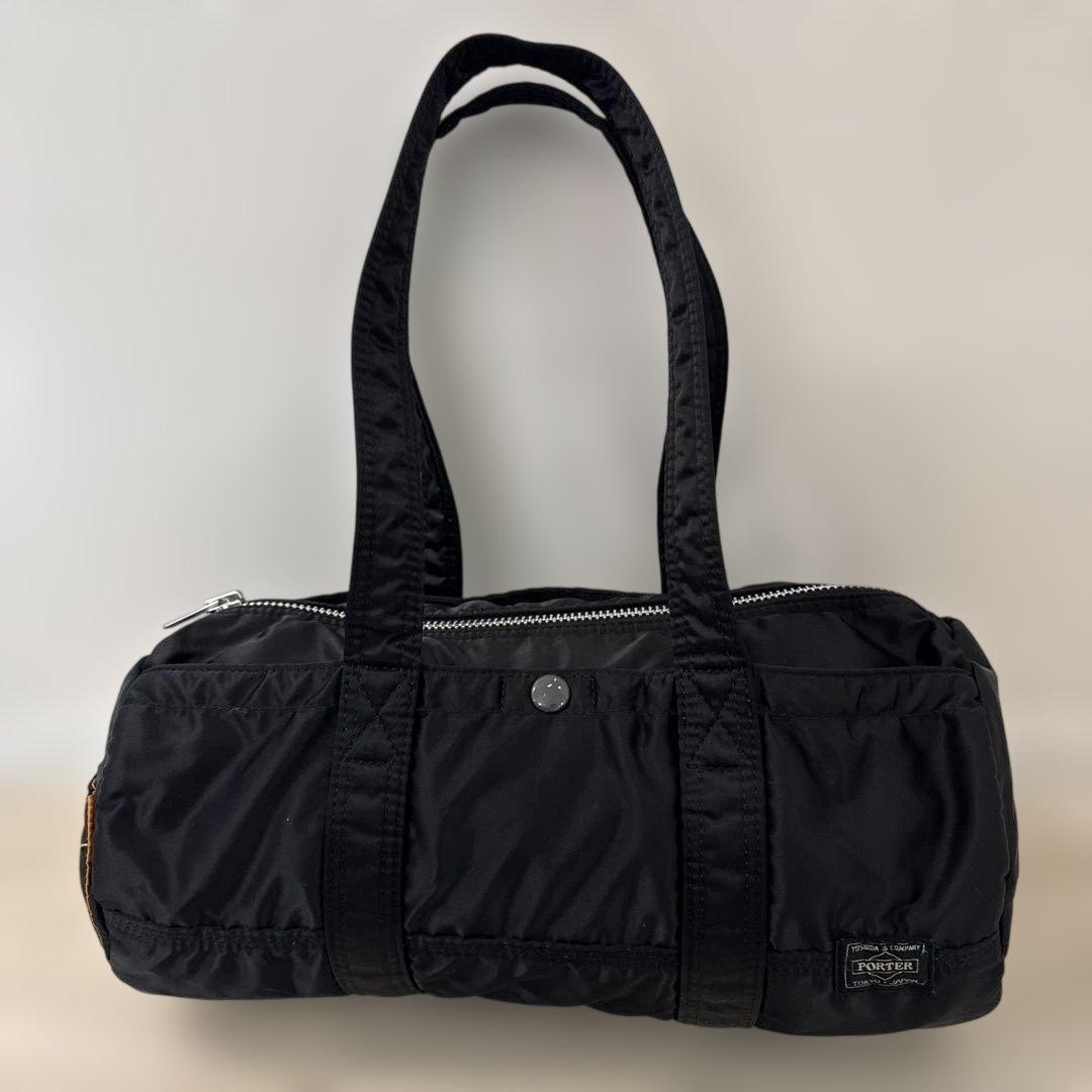 ポーター タンカー ミニボストンバッグ ダッフルバッグ S 黒 廃盤品