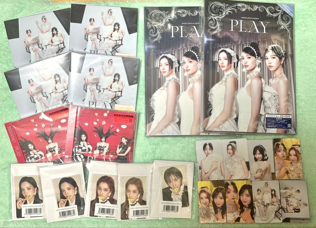 MISAMO PLAY 初回限定盤A ONCEJAPAN限定盤 通常盤セット