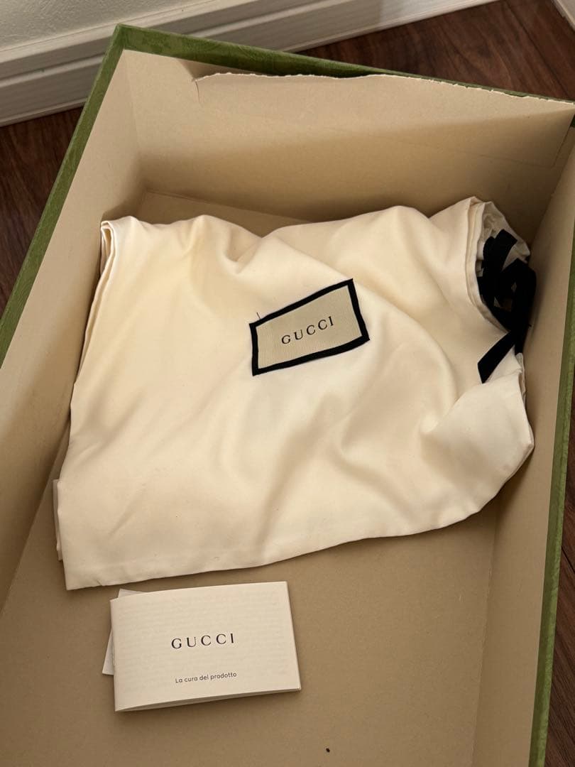 GUCCI GG柄 ホースビットウール アンクルブーツ 34