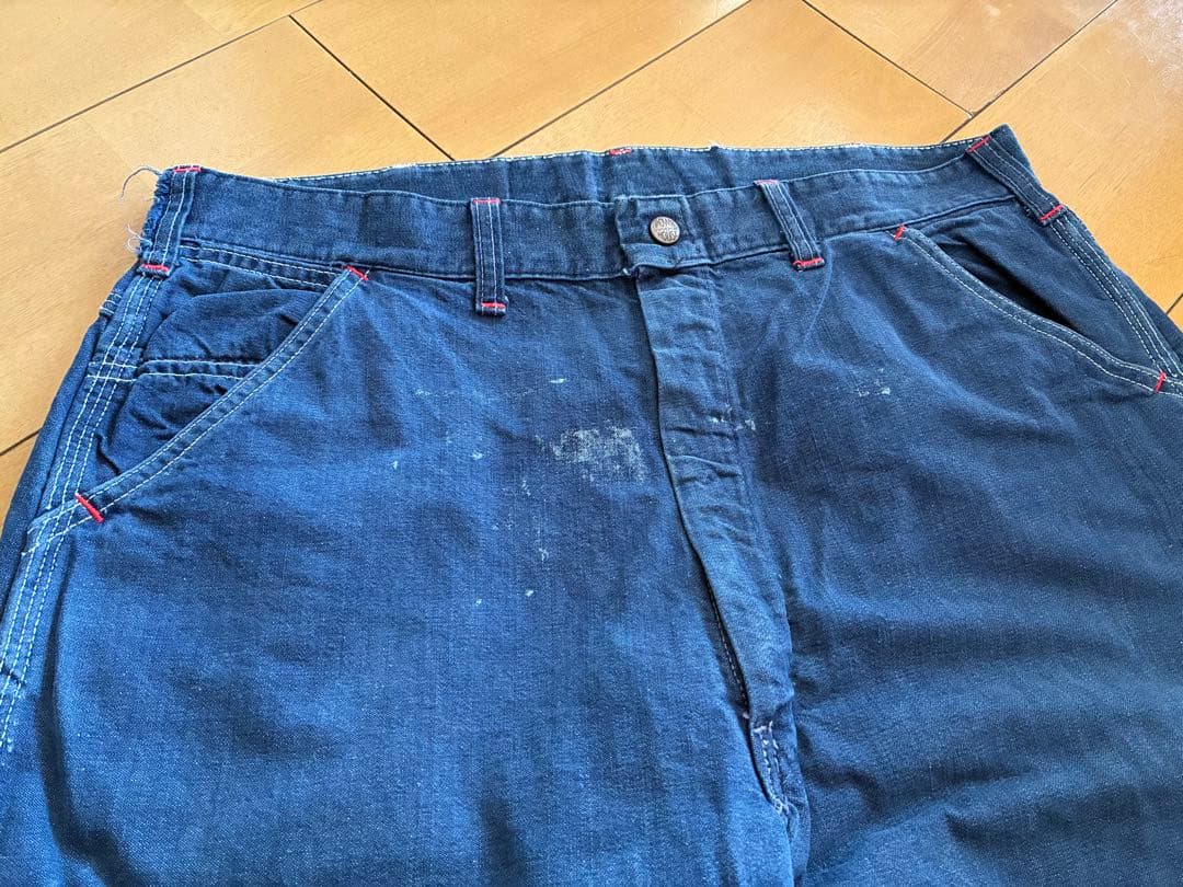 60s powr houseペインターパンツMONTGOMERY WARD