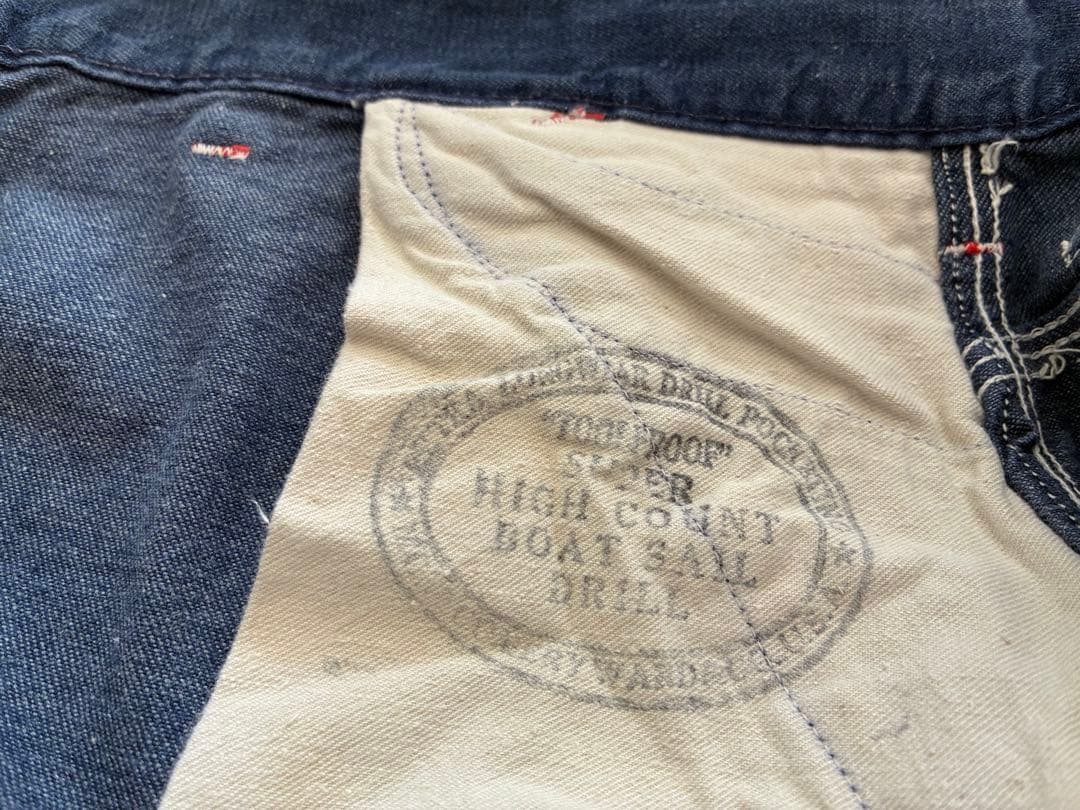 60s powr houseペインターパンツMONTGOMERY WARD