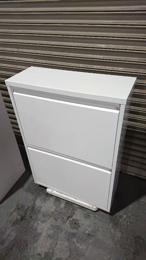 ダストボックス イタリア アイアン DOTTUS 4杯 ドッタス ゴミ箱 白