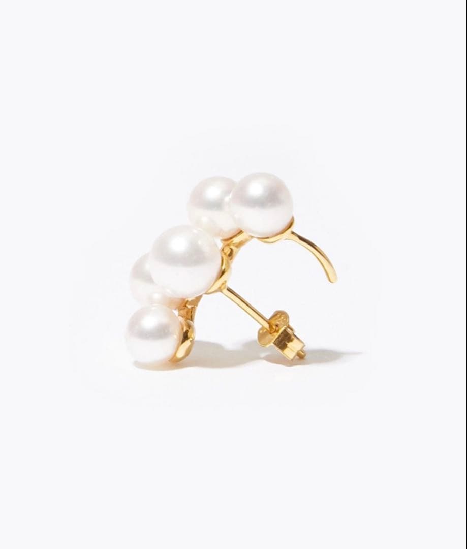 ARTIDA OUD アコヤパール リバース スタッドシングルピアス