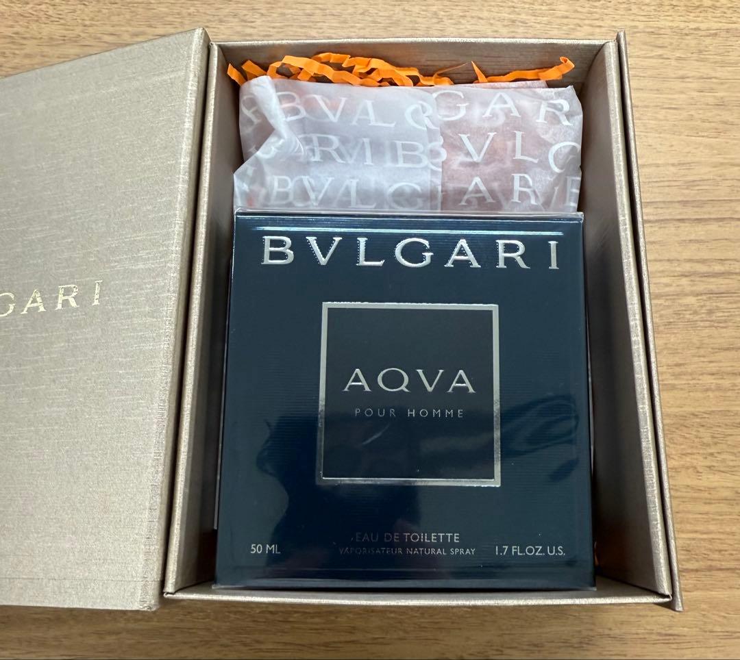 BVLGARI AQVA POUR HOMME 50ml ギフトボックス入り