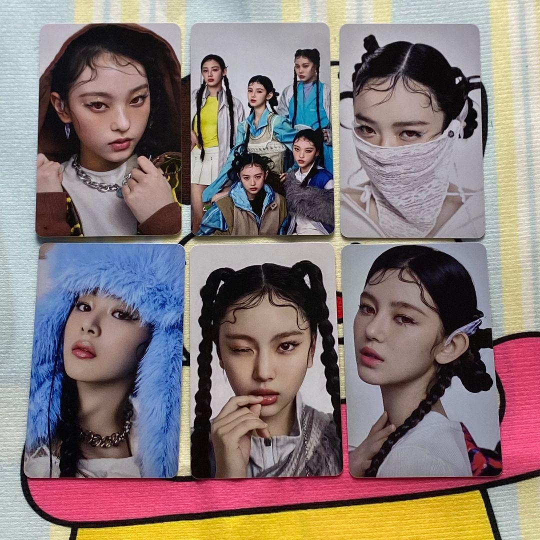 NJZ 香港 Newjeans 限定 ライブ complexcon トレカ 6枚