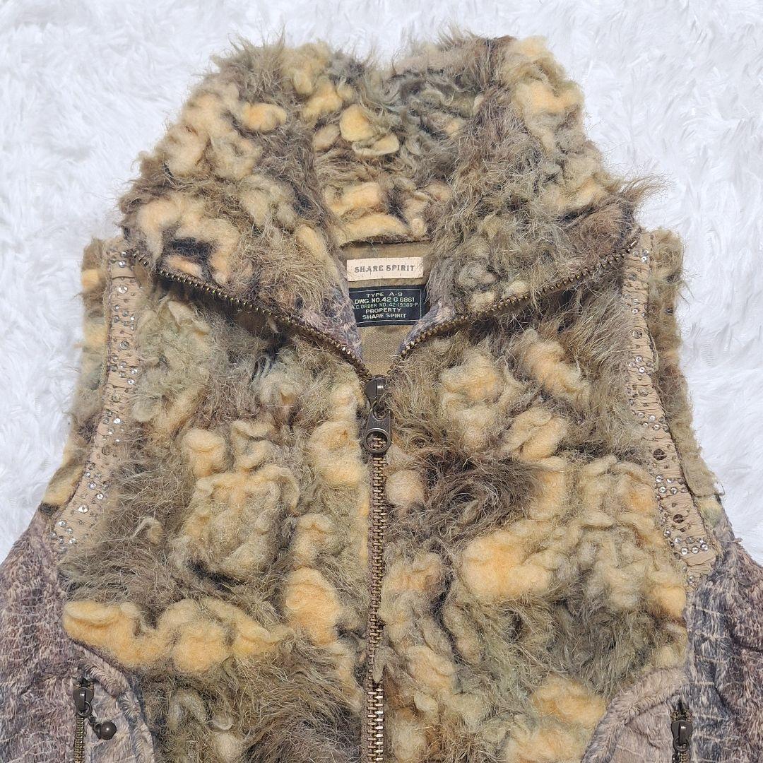 SHARE SPIRIT　シェアースピリット　 ファーベスト　異素材　日本製