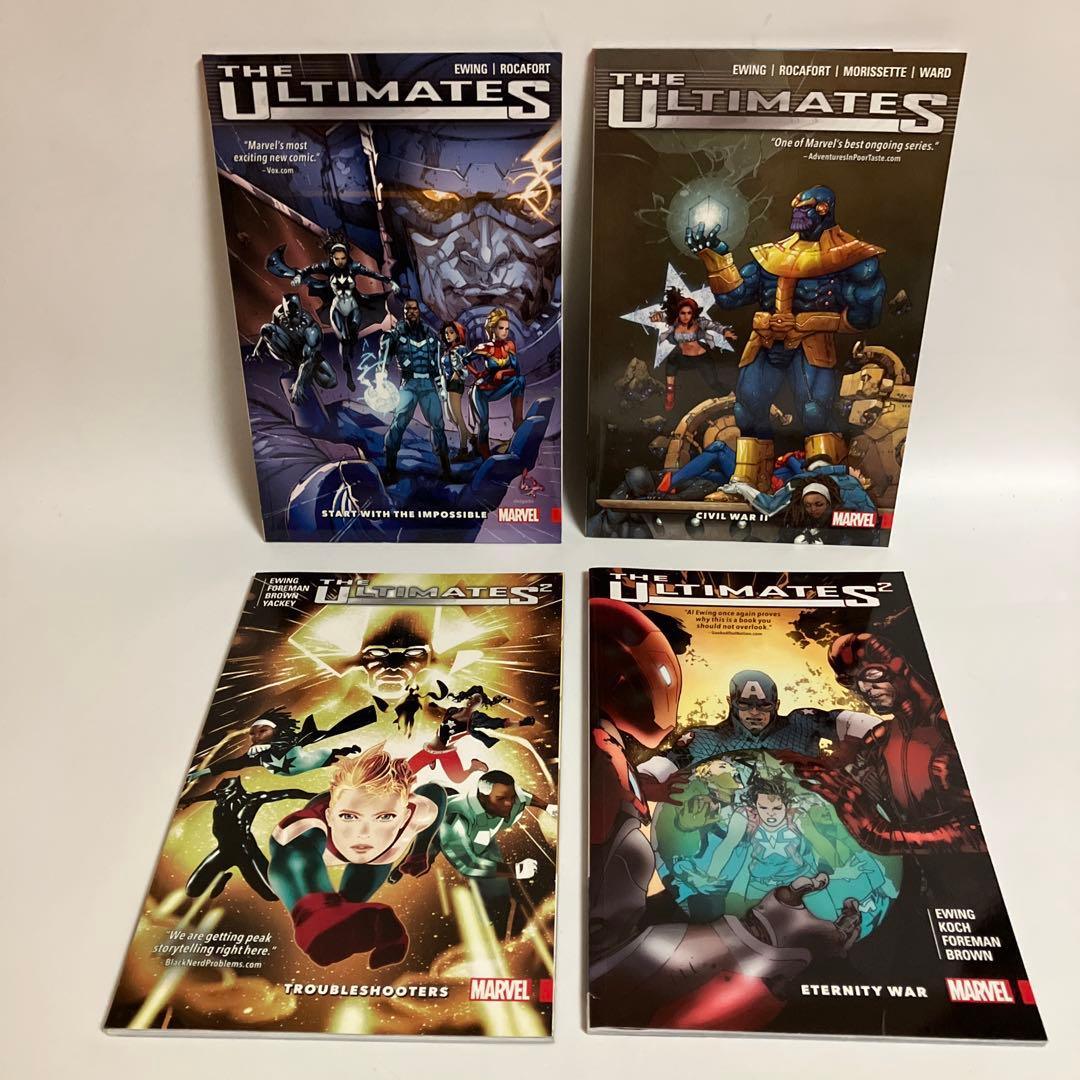 アメコミ・英語　ULTIMATES ULTIMATES.2　4冊セット