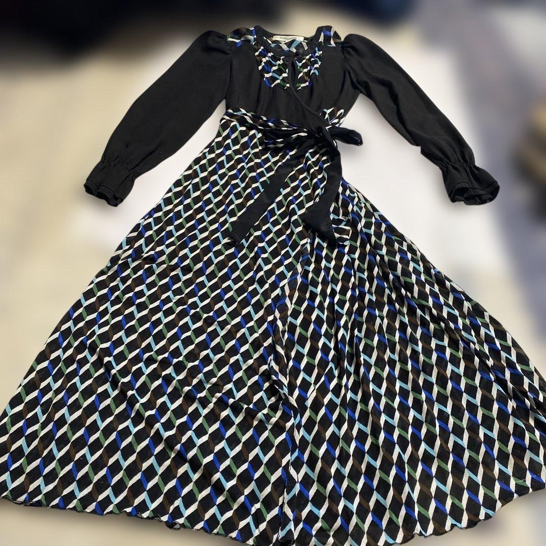 Diane von Furstenberg ロングワンピース XS