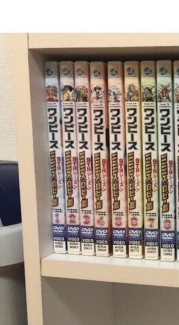 ONE PIECE　DVD　1〜9　セット売り