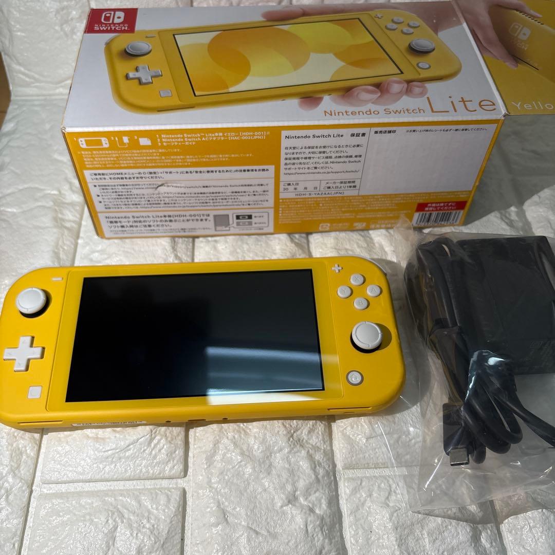Nintendo Switch Lite イエロー 本体　　　　　5