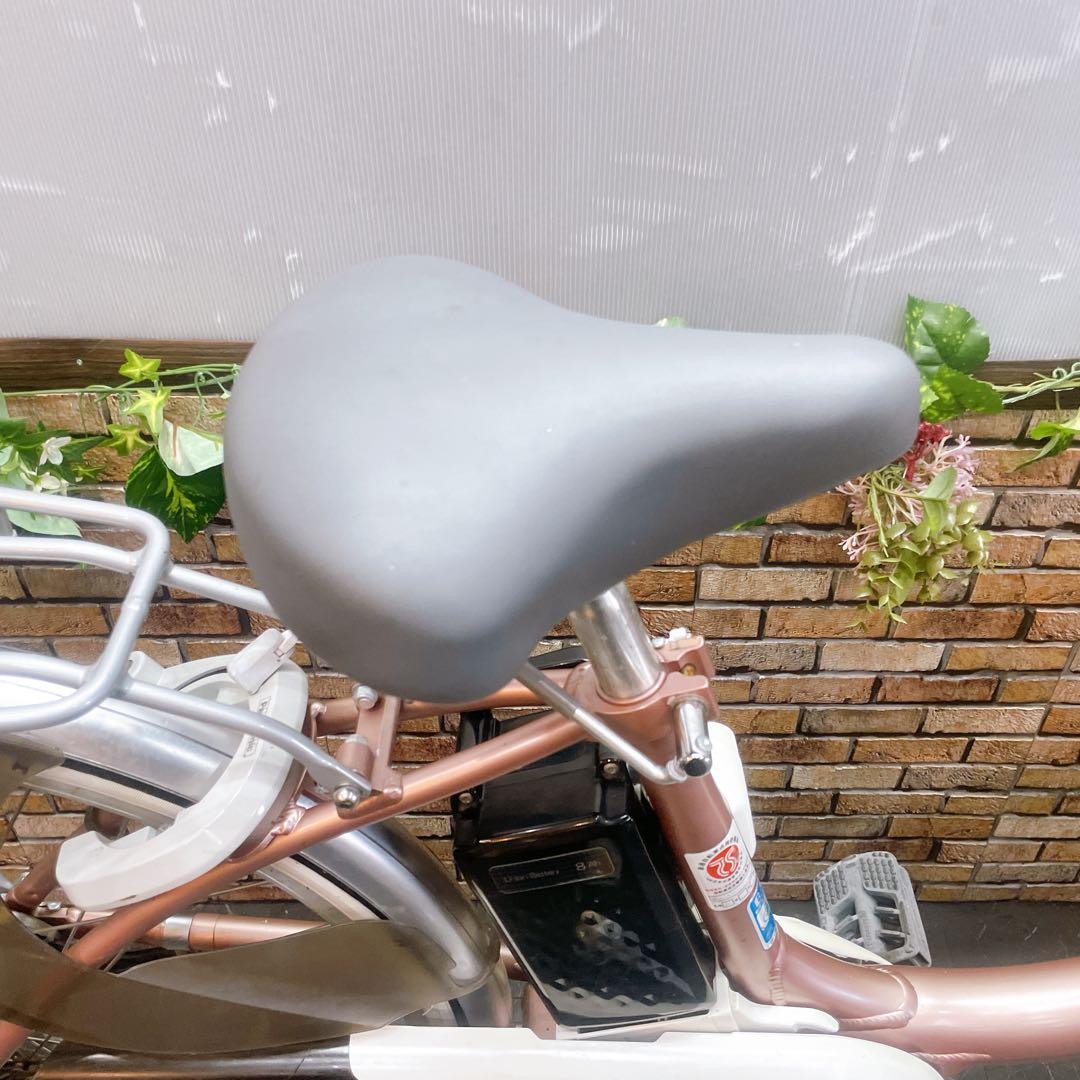 【79】電動自転車 Panasonic 薄ピンク 24インチ