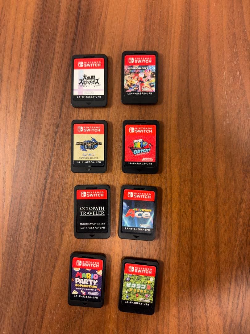 Nintendo Switch 本体 + ソフト8本+各種付属品