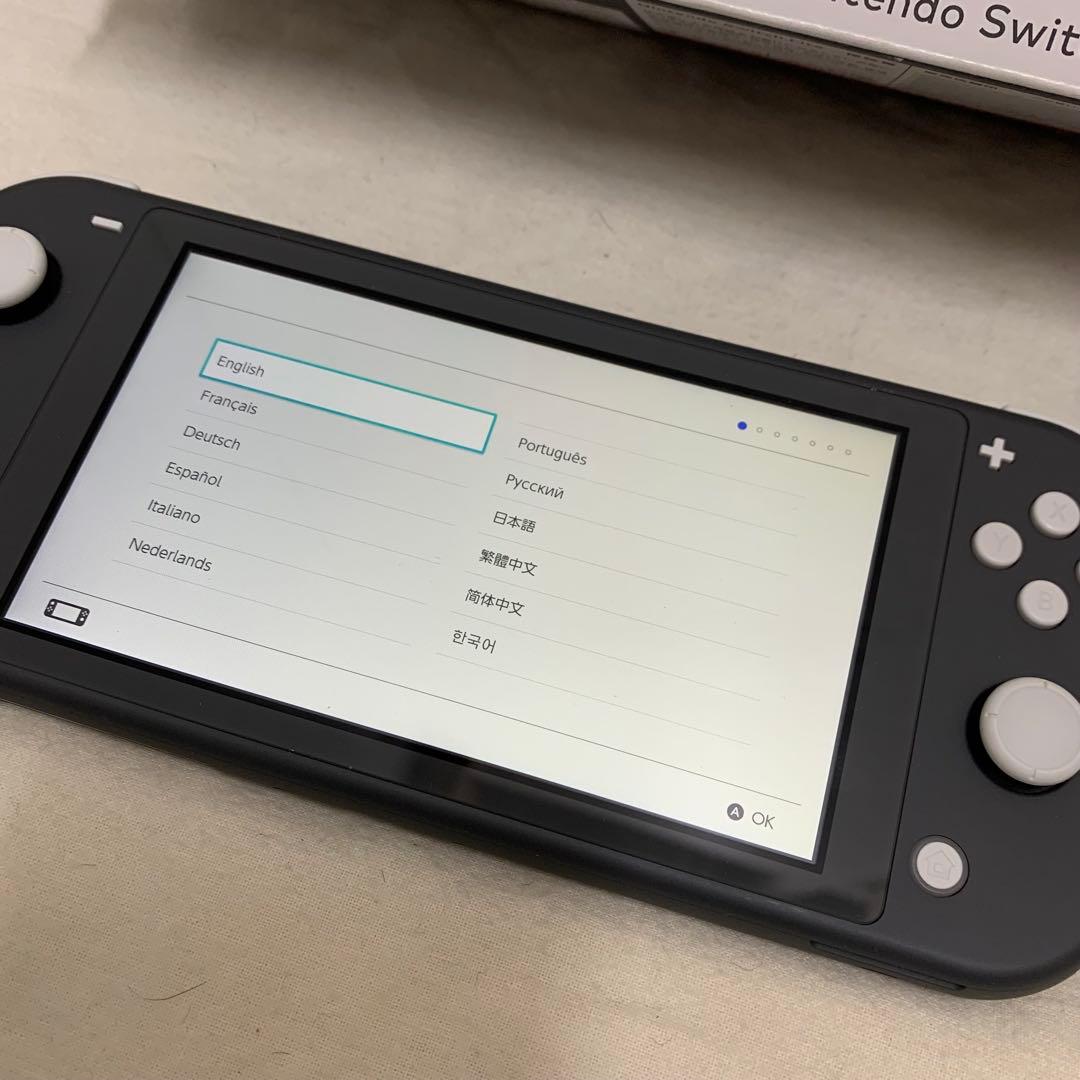 【箱付】Nintendo Switch Lite スイッチライト ブラック