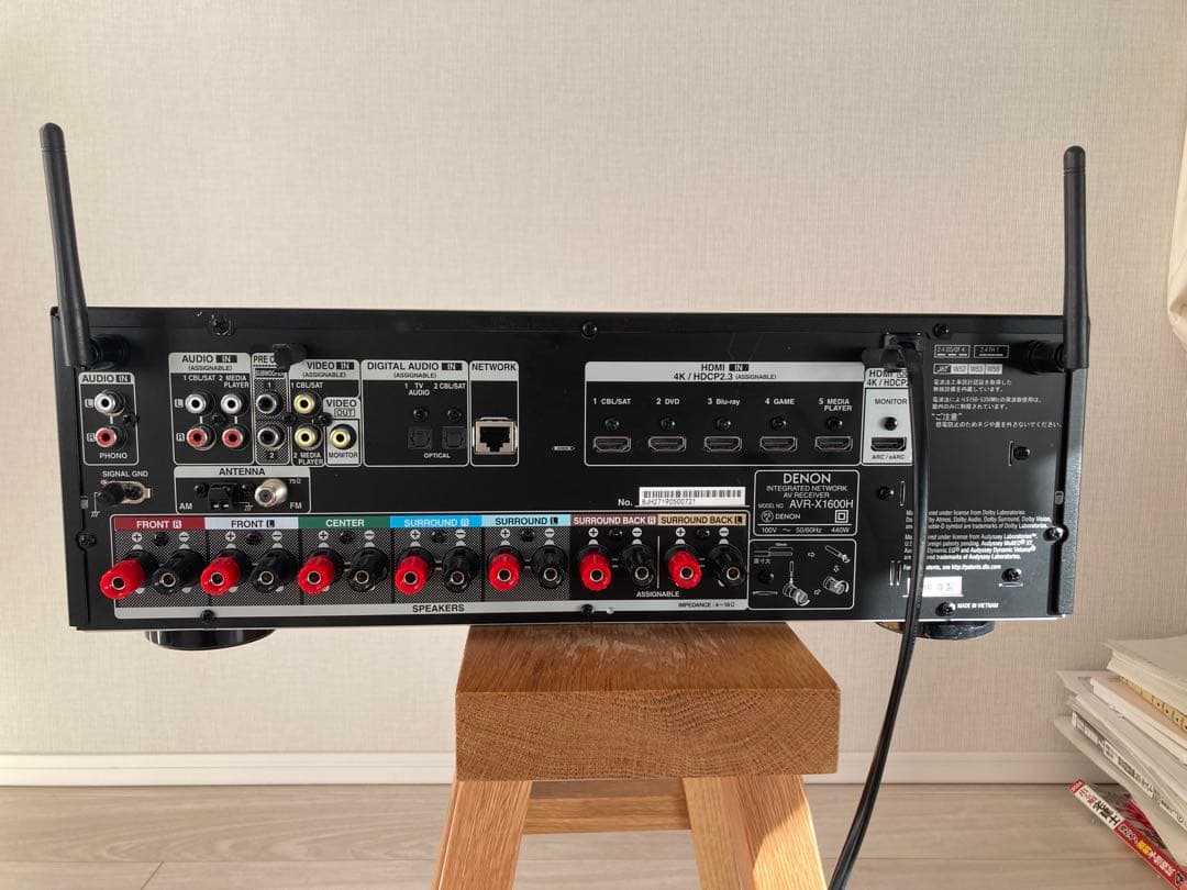 DENON AVR-1600H AVアンプ