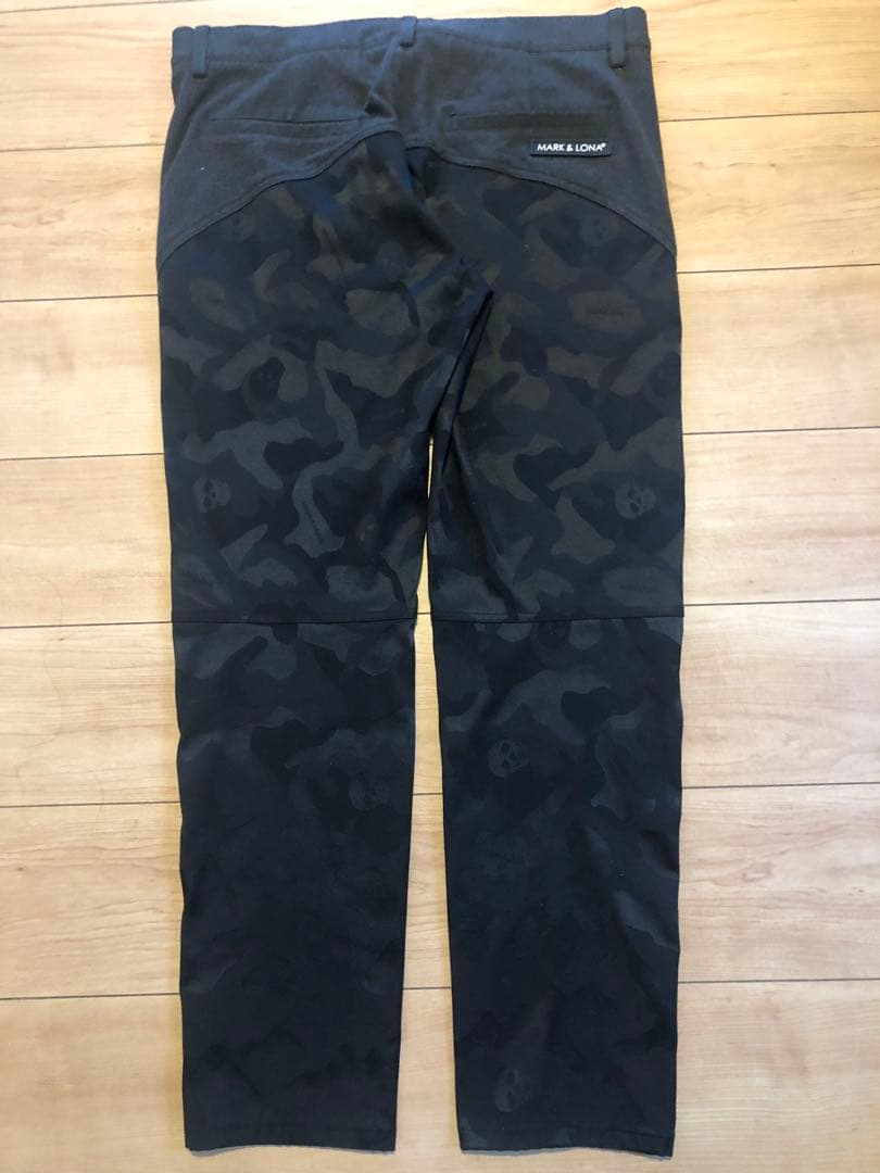MARK & LONA 切替デザインパンツ　迷彩　カモフラージュ サイズ50