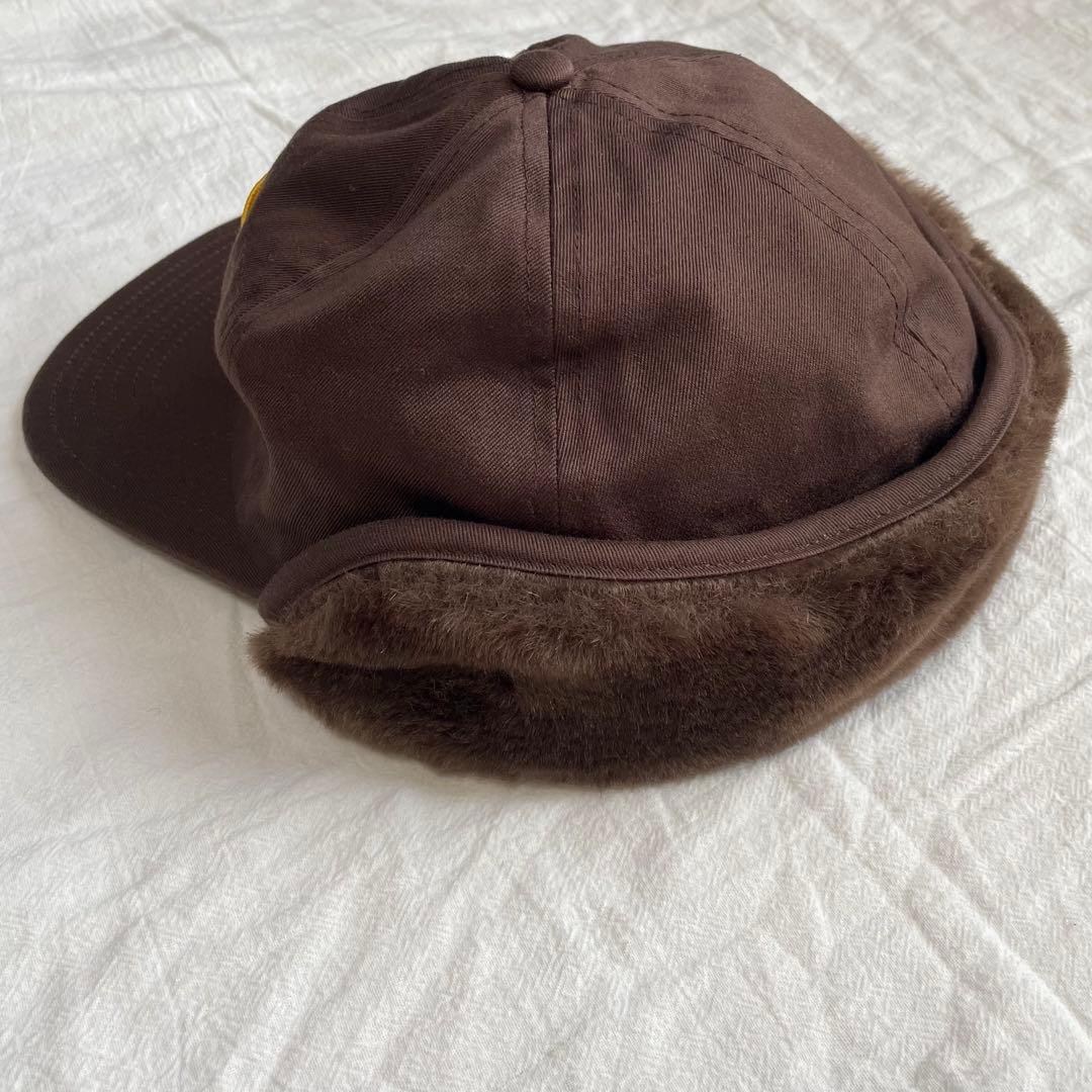 【極希少】Supreme Earflap 6-Panel Cap ブラウン