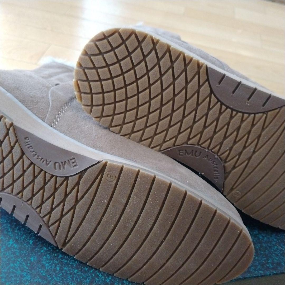 【未使用品】EMU Australia ムートンサイドゴアブーツ 25cm