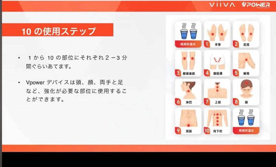 viiva V power テラヘルツヒーリングドライヤー