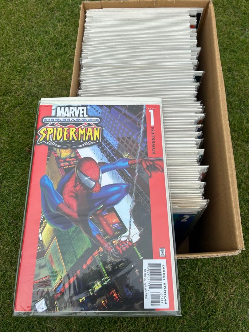 アメコミ Ultimate spider man 全巻 1-133 リーフ　レア